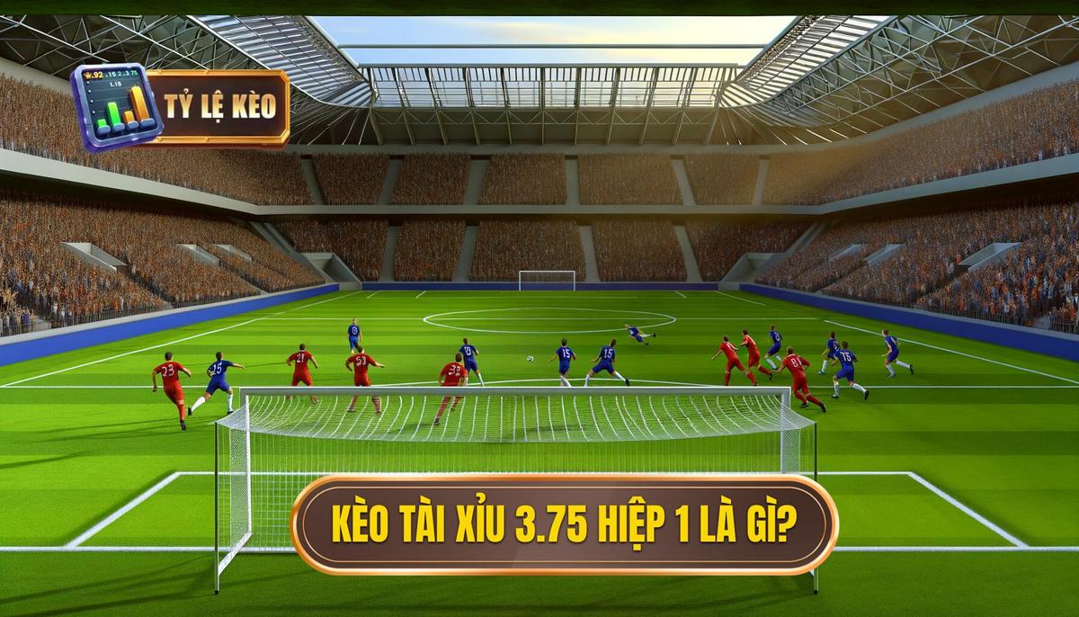Kèo tài xỉu 3.75 hiệp 1 là gì_