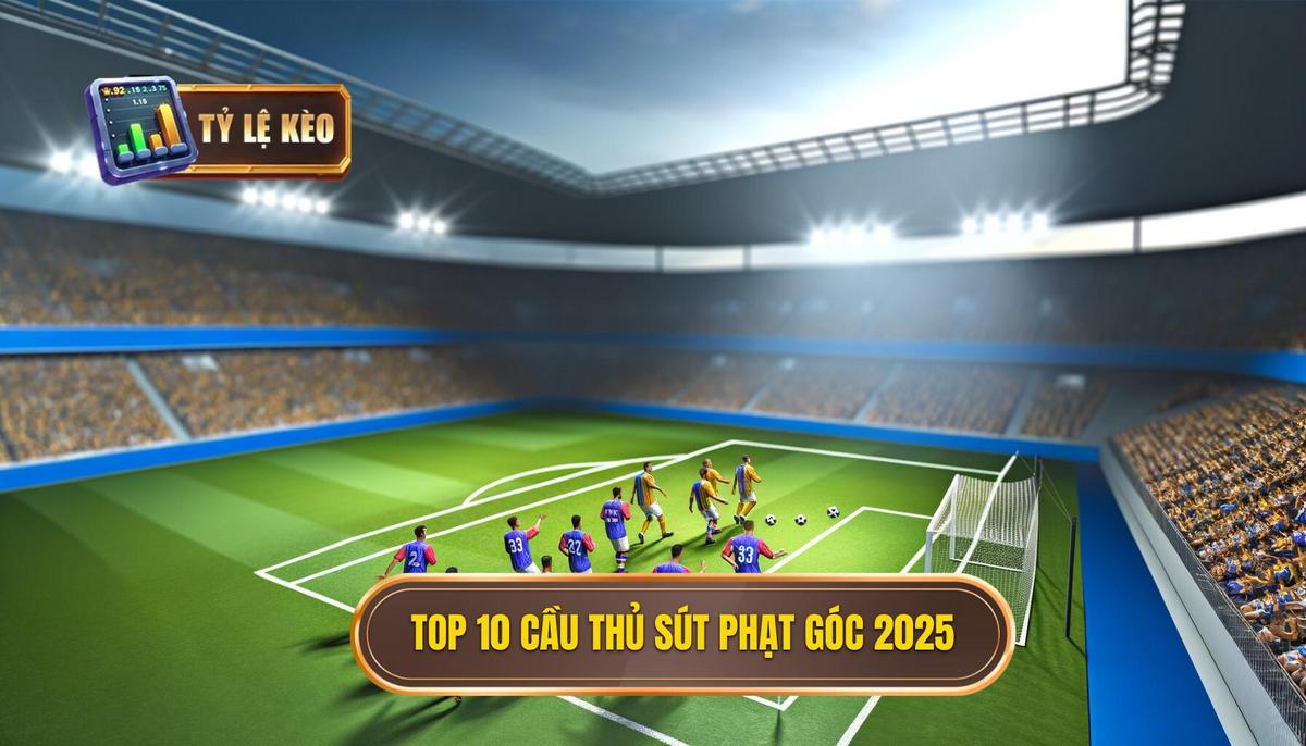 Top 10 cầu thủ ghi bàn từ phạt góc 2025 