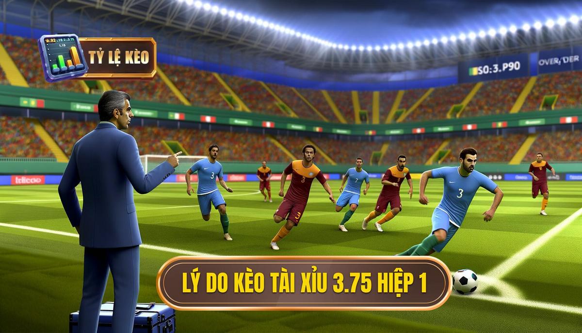 Vì sao nhà cái đưa ra kèo tài xỉu 3.75 hiệp 1_