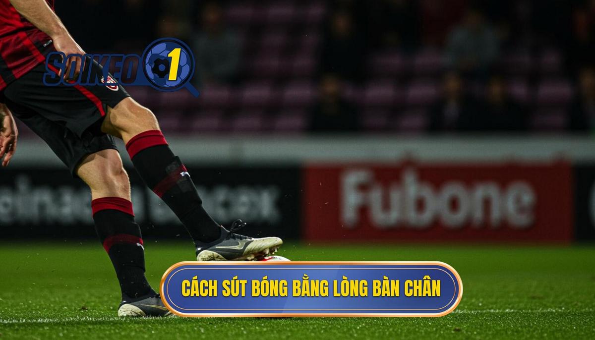 Các Bước Chi Tiết Để Thực Hiện Kỹ Thuật Sút Bóng Bằng Lòng Bàn Chân Phải 
