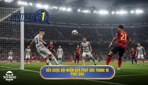 Kèo cược đội nhận quả phạt góc trong 10 phút đầu