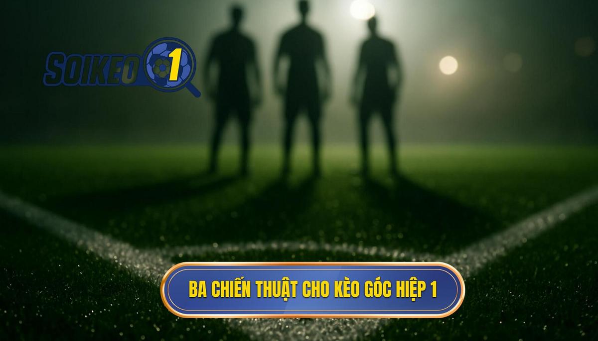 Phân tích chuyên sâu_ Ba chiến thuật cốt lõi cho kèo góc hiệp 1