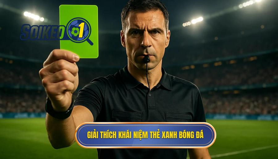 1. Giải thích khái niệm thẻ xanh bóng đá