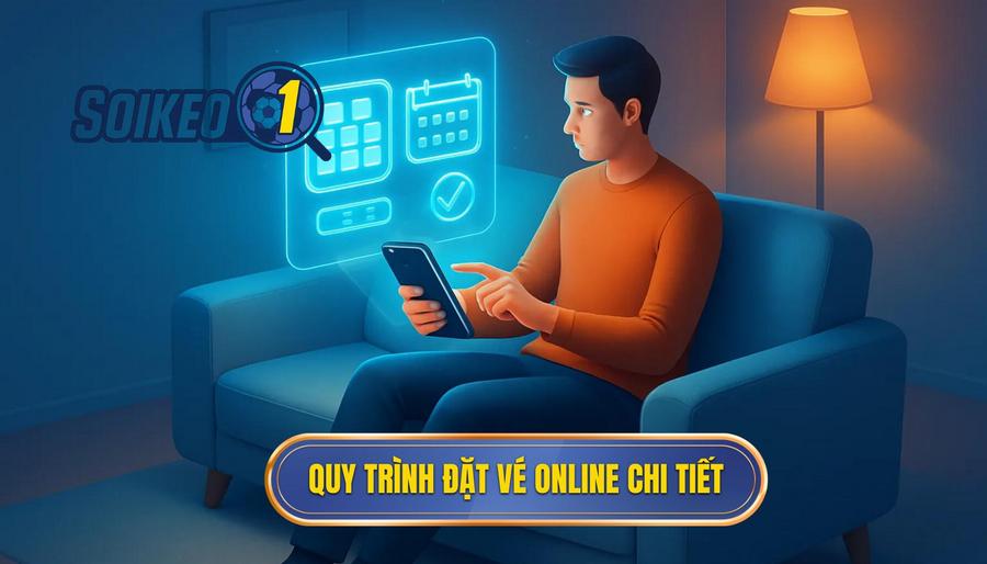 3. Quy trình đặt vé online chi tiết