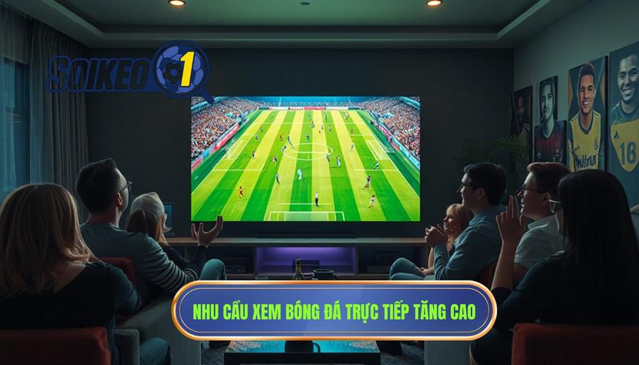 Tại sao nhu cầu tìm Link xem bóng đá trực tiếp hôm nay ngày càng tăng cao?