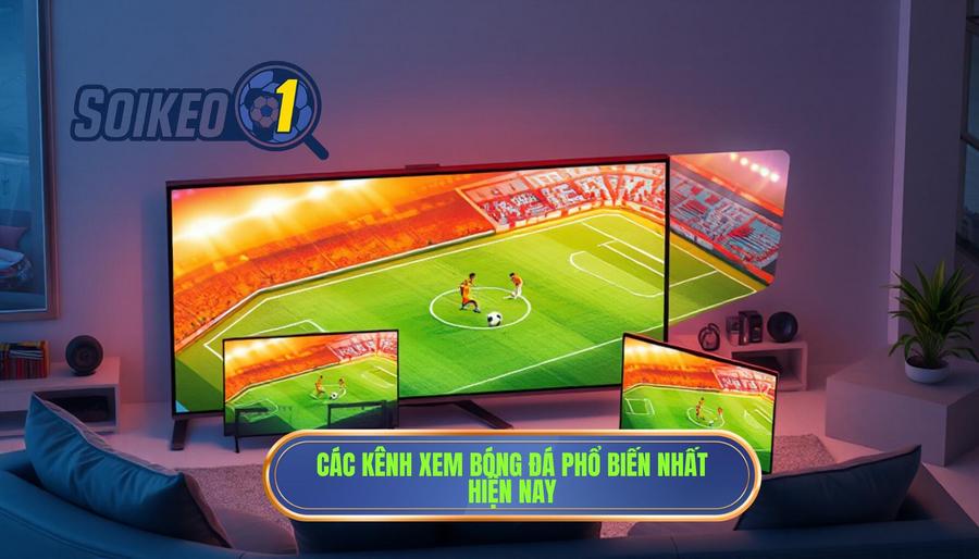 Phân tích các kênh xem bóng đá phổ biến hiện nay