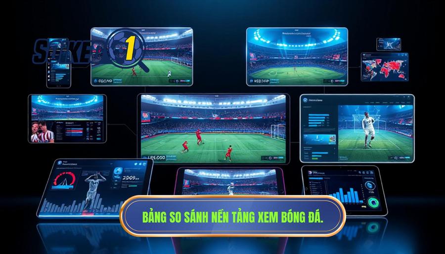 Bảng so sánh các nền tảng xem bóng đá hàng đầu